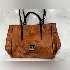Late 1990s Early 2000s Y2K Valentina Italian Leather Bag